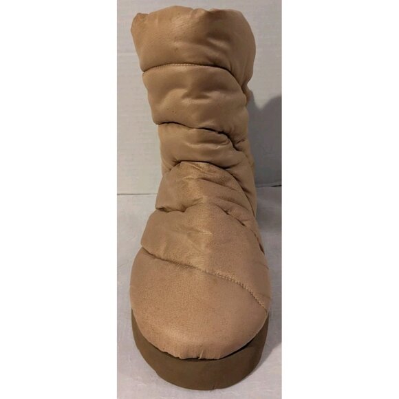 Piumestudio Luna Pillow Boots Evereve Winter Camel Tan Italy Womens Sz 39/8 Fun - Picture 10 of 11